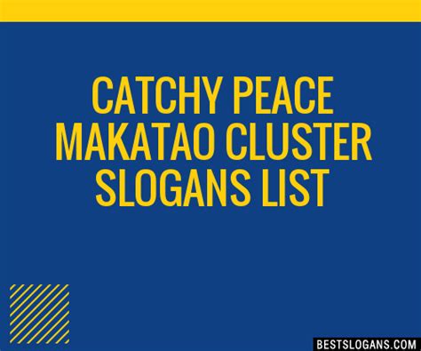 100+ Catchy For Makatao Slogans 2024 + Generator.